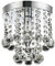 AFSEMOS Lustre Plafonnier en Cristal,Lampe Plafond,Pour Cusine,Salon,Salle à Manger,Chambre,Bureau,Couloir ,Resteaurant,Bar Ø15cm