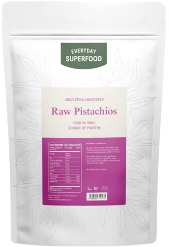 Raw Pistachios 1.8kg Pistachio Nuts in Shell Unsalted Unroasted Premium Pistachios Ideal for Mixed Nuts and Snacks Certified Kosher and Vegan