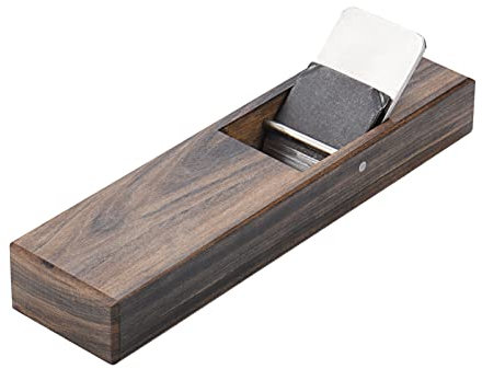 Mini Taschenhobel aus Holz, Japanische Blockhobel für Schreiner Tischler Rasierer (Länge 245 mm, Klingenbreite 48 mm)