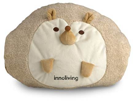 Innoliving Peluche Riccio Riscaldabile INN-768R, Cuscino Termico a forma di Riccio, Scaldino Elettrico Scaldamani e Piedi, Senza Acqua