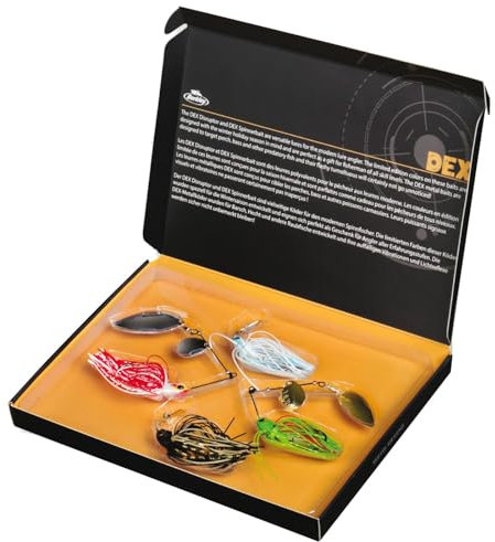 Berkley DEX Metals Gift Box Limited Edition - Geschenkbox Raubfisch, Angelset zum Spinnfischen, Geschenk für Raubfischangler