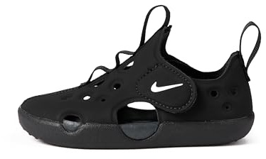 Nike Sunray Protect 4 Sandale (Babys und Kleinkinder), Sandalia Unisex niños, Negro y Blanco Antracita, 23.5 EU
