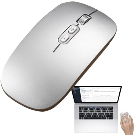 Wireless Device for Laptop - Wireless Device for Laptop, 2.4G Ergonomic Voice Control Device | AI Voice Input & Translator, 1600DPI Portable Device for, Office, PC, and 28-Language Support