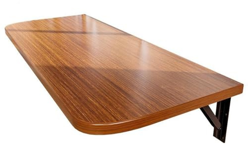 ZHZHXR Tavolo Pieghevole Lavanderia Banco Lavoro Pieghevole Tavolo a Scomparsa da Muro per Casa, Ufficio, Lavanderia, Bar Casa, Cucina, Sala Pranzo(Walnut,40x30cm)
