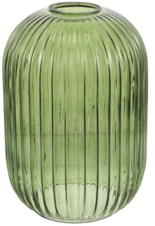 Besportble Glass Lamp Shade Replacement 7.87X5.51In Green Striped Lantern Shaped Cover for Ceiling Fan Lamps Pendant Lights Wall Sconces Decorative Light Fixture