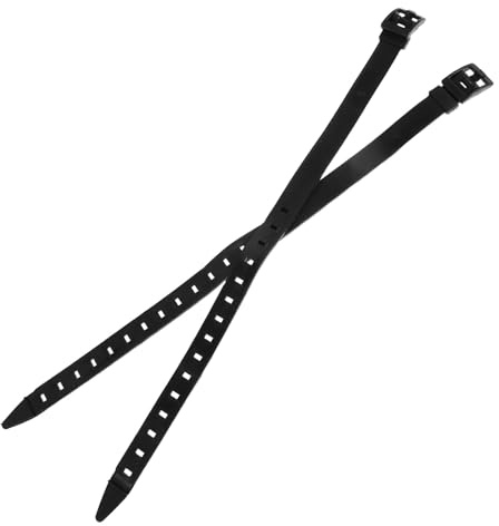 OSOLADY 1 Pair Dive Knife Straps Replacement - Buckle Type Quick Release Rubber Straps - Secure Attachment Replacement Bands for Underwater Gear 20x1 Inch