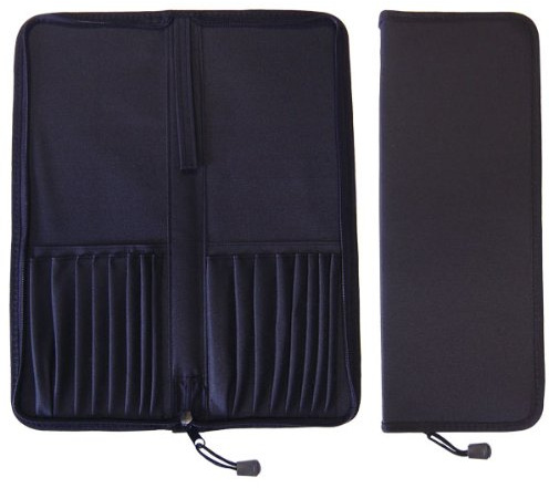 Major Brushes Zipped Folding Case for Up to 16 Brushes