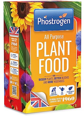 Phostrogen All Purpose Plant Food, 2kg - Plant and Edibles Fertiliser Feed - for Promoting Healthy Growth - Improves Drought Resistance - Plant Nutrition - Indoor and Garden Use