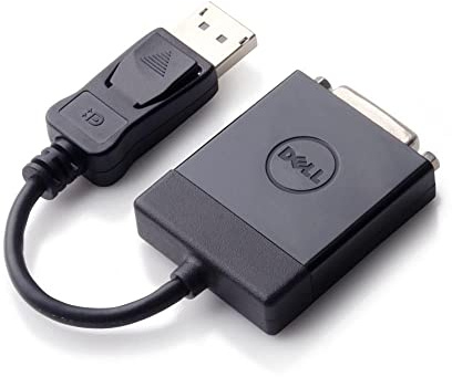DELL Adapter - DisplayPort to DVI (Single Link), JFJ2J, 8K5HD (DVI (Single Link))