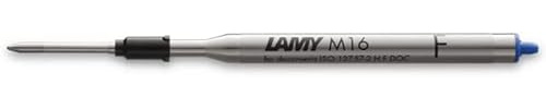 Lamy M 16 Mine 801 Kugelschreiber-Mine aus Metall in der Farbe Blau Strichbreite F M16
