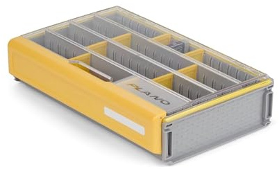 PLANO EDGE,Utility Box 3700 Deep, Cajas pesca a prueba agua con divisores precortados,Rust Protection, Heavy duty organisation boxes for, señuelos pesca, cebos