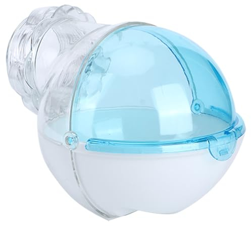 Zerodis Badezimmer für Hamster Plastikbox für Sandbad für Kleintiere Toilette für Hamster(Blau)