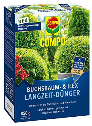 COMPO Buchsbaum- und Ilex Langzeit-Dünger 850g