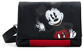 Desigual Damen Bag_best Mickey_dortmund 2000 BLACK, Schwarz, Einheitsgröße EU
