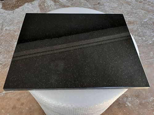 Planche à découper en granit noir absolu 40x30, plateau en marbre pour couper les légumes