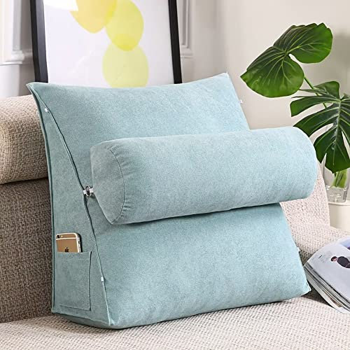 TEmkIn Cuscino Triangolare Regolabile con Cuneo con Cuscino a Mezzaluna di Alta qualità Set di Cuscini a Cuneo per Letto Ortopedico Cuscino Inclinato
