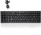 ciciglow Ergonomic Left Handed Keyboard, 109 Keys USB Wired Keyboard with 2 HUB Expansion Interfaces for XP 7 8 10