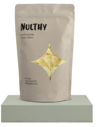 NULTHY Snack Aloe Vera Deshidratado, 500g | Vegano, Topping para Yogur y Bowls