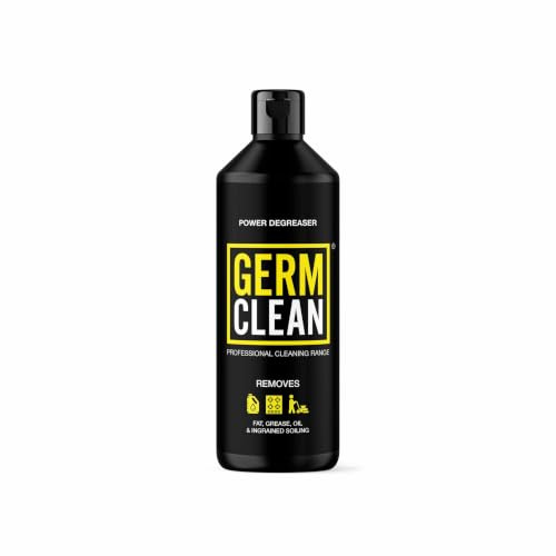 Germ Clean Power Degreaser - Kitchen Degreaser & Grease Remover | Professional Multi-Surface Cleaner for Ovens, Cooker Hoods, Deep Fat Fryers | Concentrate 1L | Made in UK