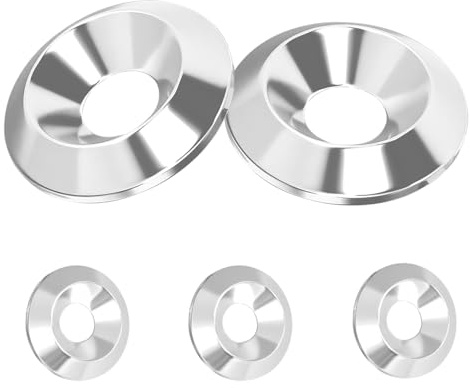Ctyjia 5Stk Senkkopf Unterlegscheibe, Edelstahl Unterlegscheiben, M10 x 30mm Senkscheiben, Zierscheiben für Senkkopfschrauben
