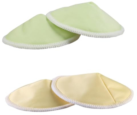 Kisangel 14pièces Lot De Coussinets Allaitement Anti-galactorrhée Couches Lavables Forme De Bol Pour Femmes Absorbent Rapidement Excès De Lait