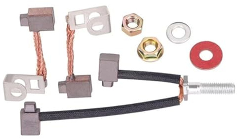 QDouiMOO Motor de Arranque Kit De Motor Arranque Y Escobillas Carbón para Motocicletas 7 A 18 HP 1972-2002 Números Pieza: 393499 497401 494198 494990 390838 391423