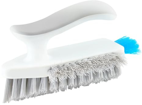 Cepillo multiusos de esquina con cabeza flexible de 90 grados, cerdas tipo V, cepillo para fregar suelos para cocina, baño, cepillo multisuperficie