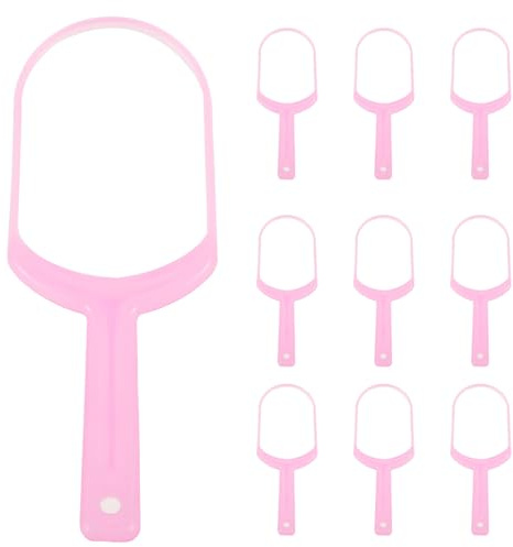 Tofficu Raschietto per Lingua in Plastico 10pezzi Strumento per Pulizia Lingua per Igiene Orale Colore Casuale