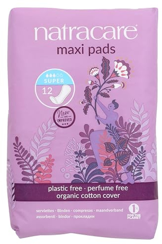 Natracare, Pads Super, 12 Count