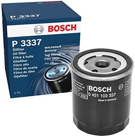 Bosch P3337 - Ölfilter Auto | Kompatibel mit: SEAT AROSA, SKODA FABIA I, FABIA I Combi, FABIA I Praktik, FABIA I Stufenheck, OCTAVIA I, VW LUPO I