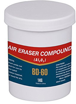Sabbia/Sandblasting Sand Aluminium oxyde Fengda BD-60 (1 KG)
