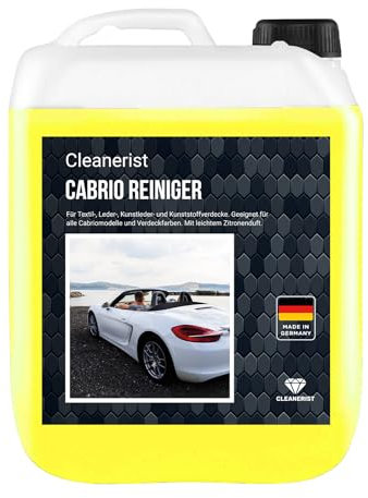 5 Liter Cabrioverdeck Reinigung AP30 Pflege Cabriodach für Verdecke aus Stoff, Leder, Kunstleder und Kunststoff 1L =4,38€