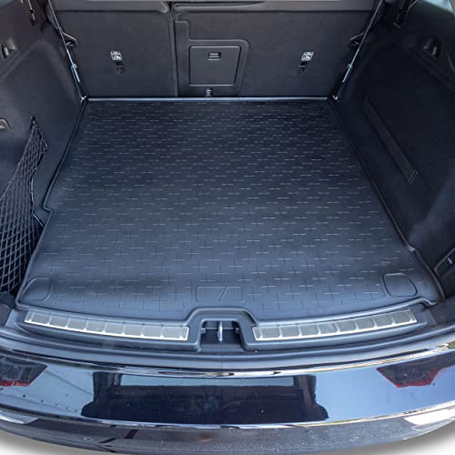 Travall Kofferraum Schutzmatte für Volvo XC60 (2017-) Auto Zubehör Innenraum Antirutsch Kofferraumschutz 100% Passgenau Kofferraummatte Antirutschmatte Gummimatte Robuste Pflegeleichte