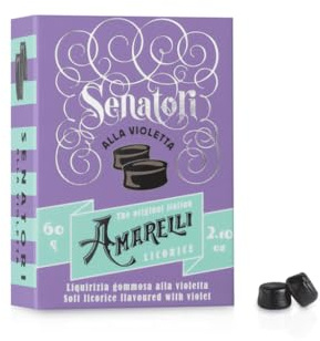 Senatori à la Violette - 60 gr - Liqurizia Amarelli