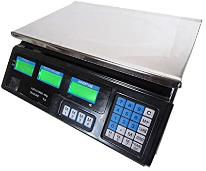 TEMPO DI SALDI Balance électronique numérique professionnelle de 5 gr à 40 kg avec division 5 gr