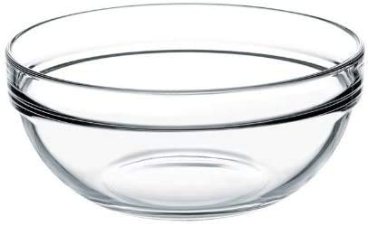 Pasabahce Chef 53593 - Ciotola in vetro, Ø 26 cm, per frutta, insalata, contorni, patatine, cottura e cottura