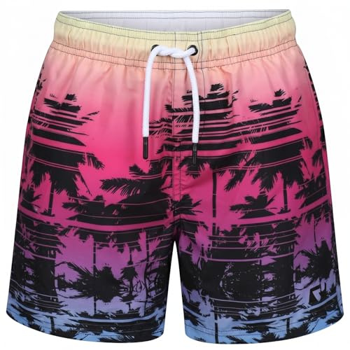 RIPT Bañador Niño Secado Rápido Mesh UV 50 Cordón | Tejido ligero, material transpirable, cintura elástica, bañador surf, short de baño, actividades de playa, ropa informal