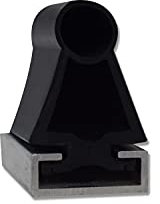 Listello di contatto per cancello scorrevole, 1700 mm, barra di sicurezza, profilo in gomma per cancello scorrevole, profilo ammortizzante, accessori