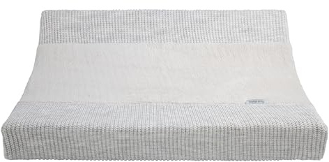 Baby's Only - Baby Wickelauflagenbezug 45x70 cm - Wickelauflage Hope - Strickbezug für Wickelunterlage - für alle Standard-Wickelauflagen - Bezug für Jungen und Mädchen - Ecru