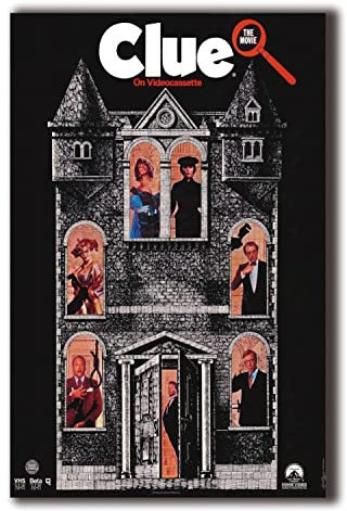 Clue Movie Poster for Home Decor Wall Art 11x17inch (28x43cm) Frameless Gift