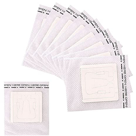 50 Pcs Portable Coffee Filter Paper Bags Disposable Drip Coffee Filter Bags with Hanging Ear Leaf Tea Strainers for Home Camping Office Cafe Travel White