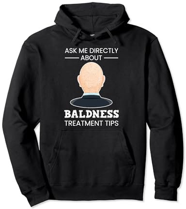Funny Bald Guy Humors Kahlheit Haarkur Pullover Hoodie