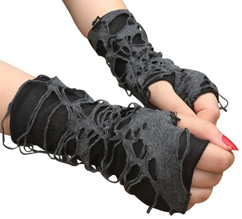 KIRVOS Punk Gothic Handschuhe