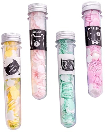 BUGUUYO Láminas de Jabón Portátil Desechables 4 Piezas Papel de Jabón Colorido Extractos de Plantas para Higiene Manos Exteriores
