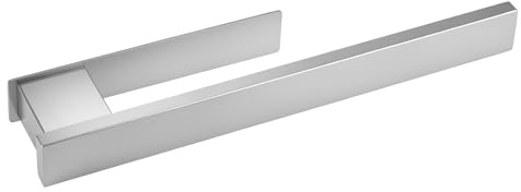 Self Adhesive Towel Rail,28Cm/11In Silver Stainless Steel Hand Towel Holder | No Drilling, Rust-Resistant Stainless Steel, For Tile Glass Metal, Bathroom Or Kitchen Use