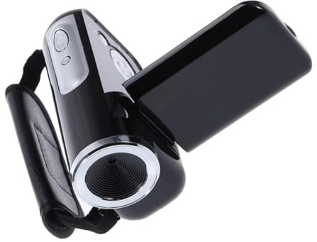 Healeved Mini CaméRa VidéO NuméRique 16Mp Interpolé Appareil Photo Compact Portable avec Zoom NuméRique 16X Et MéMoire IntéGréE 16Mo pour Vlog Et Enregistrement VidéO