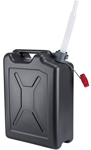 Pressol Armee-Kraftstoffkanister (Inhalt 20 l, Kanister aus HDPE, für flüssige Kraftstoffe, robust + unempfindlich, ø Auslauf 20 mm) 21127