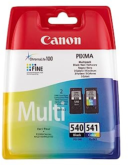 Canon PG-540/Cl-541 CMYK Multi Pack Ink Cartridges - Discontinued