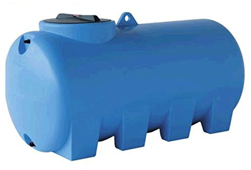 SERBATOIO ACQUA, ALIMENTI IN POLIETILENE LT.1000 CILINDRICO ORIZZONTALE