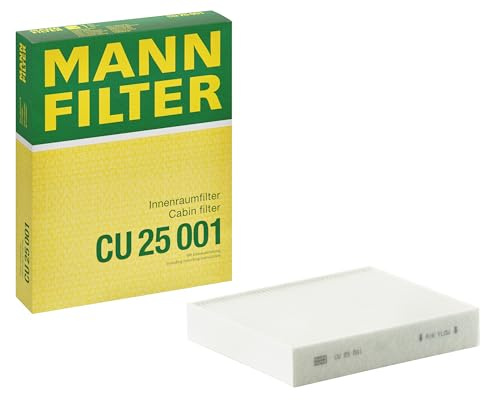 MANN-FILTER CU 25 001 Filtro aria cabina - per Autovetture + veicoli commeriali